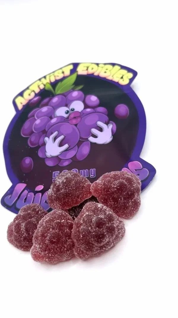 Juicy Grapes THC Gummies 500mg Juicy Grapes THC Gummies 500mg