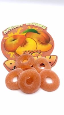 Peachy THC Gummies 500mg