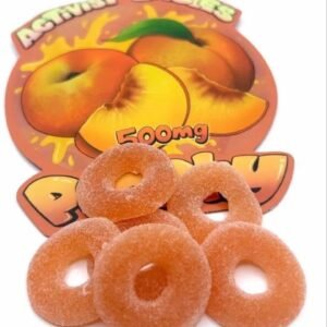 Peachy THC Gummies 500mg