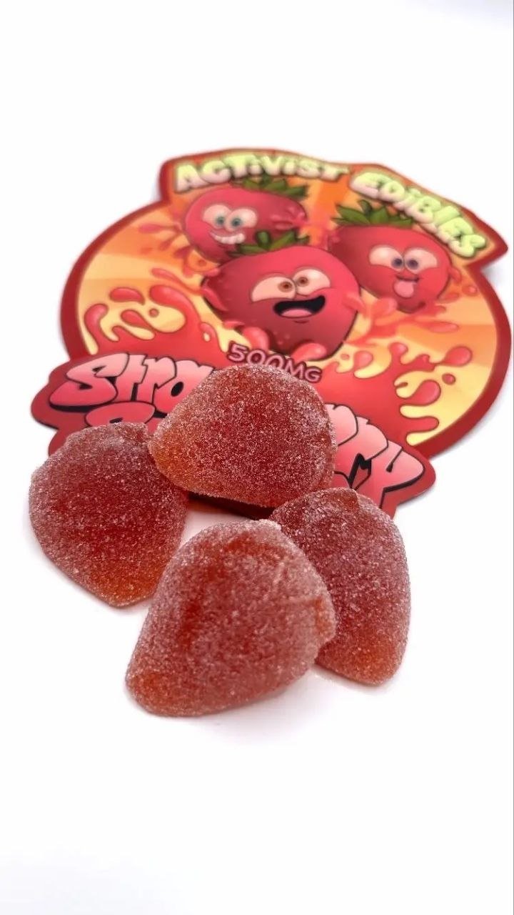 Strawberry Swizzle THC Gummies 500mg Strawberry Swizzle THC Gummies 500mg